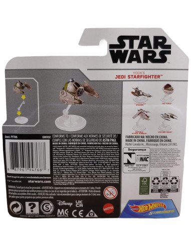 Caza Jedi de Yoda Hot Wheels 2021 - Colección Star Wars
