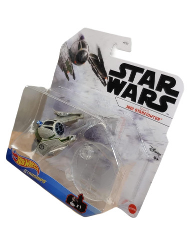 Caza Jedi de Yoda Hot Wheels 2021 - Colección Star Wars