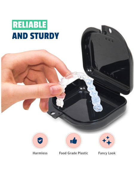 32 Estuches para Retenedores Mrs. Odonto - Colores Variados