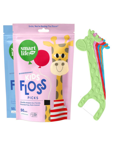 Hilo Dental Ecológico SmartLifeco para Niños 100 Unidades