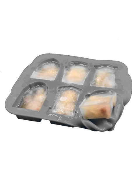 Moldes de Hielo de Silicona FreeNFond Halloween Tumba 6 Piezas