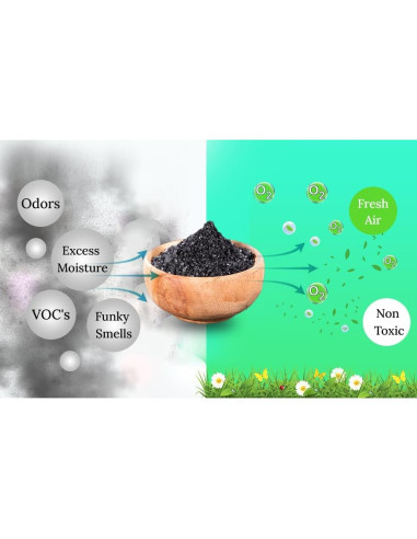 Bolsa Purificadora de Aire Green Piece 0.45 kg Carbón Activado