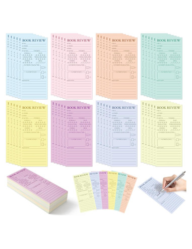 Marcadores de Reseña de Libros Coloridos L1rabe 120 Pcs