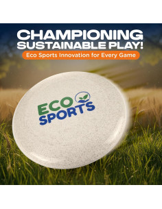 Disco Frisbee Ultimate Eco Sports 175g - Paja de Trigo 2