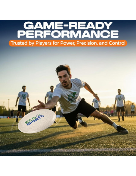 Disco Frisbee Ultimate Eco Sports 175g - Paja de Trigo