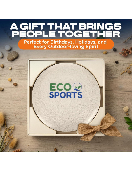 Disco Frisbee Ultimate Eco Sports 175g - Paja de Trigo