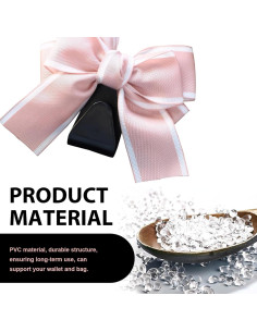 Pack 2 Ganchos de Cabecera de Asiento de Coche Polcatay Rosa 2