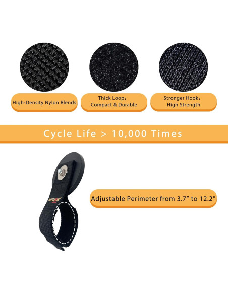 Gancho Magnético Juformin 8.8 cm Alta Resistencia 2 Pcs