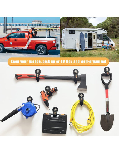 Gancho Magnético Juformin 8.8 cm Alta Resistencia 2 Pcs