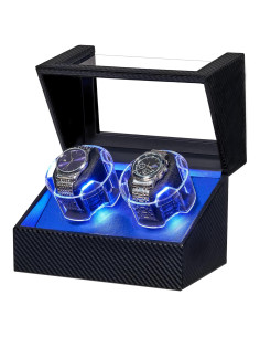 Reloj Winder ANWBROAD Doble Automático con LED UJWW016C