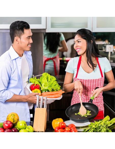 Alfombrillas de Silicona Antideslizantes Boao - 6 Piezas 18x18 cm