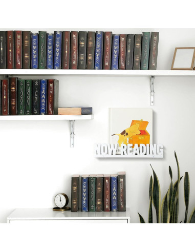 Soporte de Libros Weysat de Madera para Pared 25x5cm