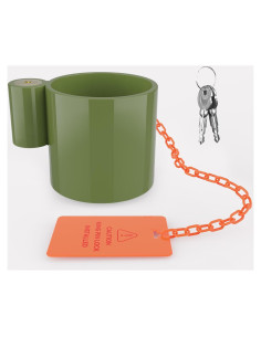 Cerradura de Eje RVMATE Verde para 5ta Rueda y Remolques