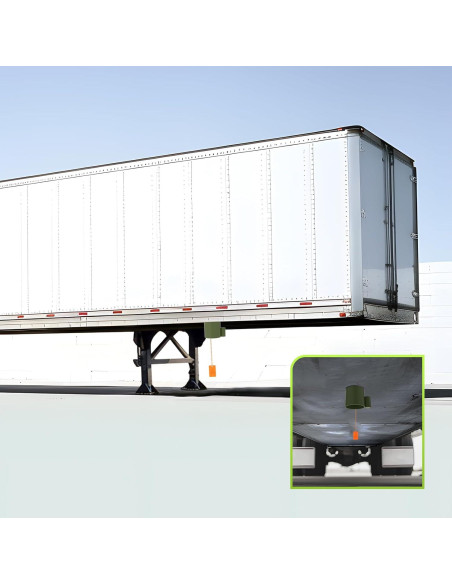 Cerradura de Eje RVMATE Verde para 5ta Rueda y Remolques