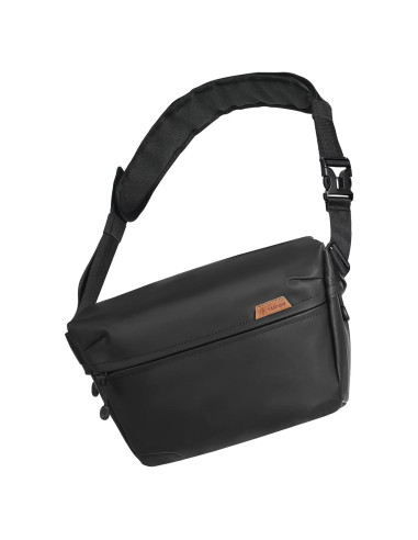 Bolsa de Mensajero TARION para Cámara Compacta Negra 4L