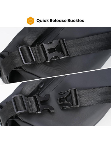 Bolsa de Mensajero TARION para Cámara Compacta Negra 4L