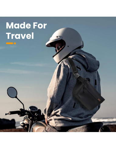 Bolsa de Mensajero TARION para Cámara Compacta Negra 4L