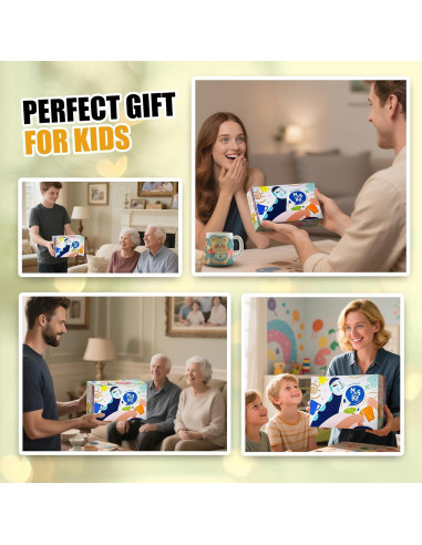 Juego de Pintura Cerámica Roaxkois para Tazas - DIY Creativo