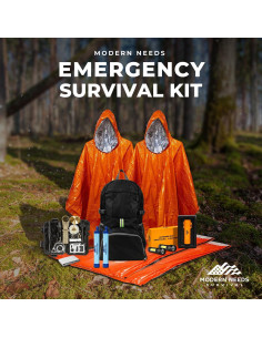 Kit de Supervivencia Táctico Necesidades Modernas 17 Piezas 2