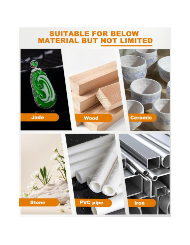 Juego de Puntas de Tallado en Madera KeeTidy, 5 Piezas 3mm