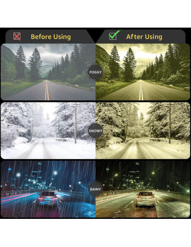 Gafas de Visión Nocturna Polarizadas Myiaur Amarillas