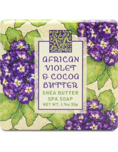 Jabón Botánico Mini Greenwich Bay - Set de 12 x 53.86 g - Violeta Africano