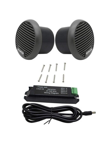 Altavoces Bluetooth Marinos Herdio HMS 60BT 3" Impermeables