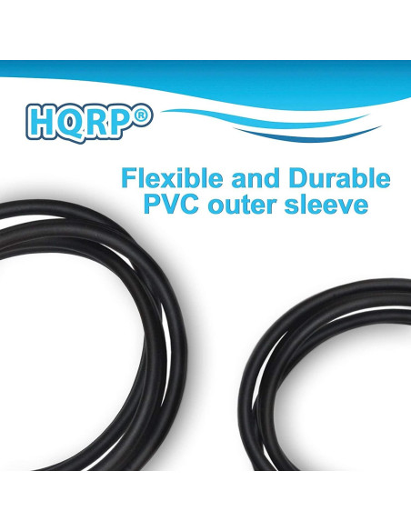 Cable de Micrófono XLR Macho a Hembra HQRP 1.8m 3 Pines