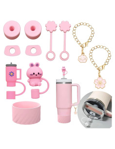 Juego de Accesorios para Tazas Stanley Yeevanrose Rosa A