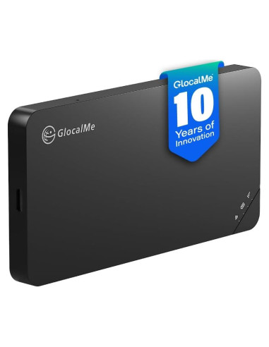 GlocalMe U3 Punto de Acceso Móvil 4G LTE Portátil para Viajes