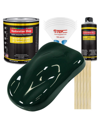 Pintura Acrílica Esmalte Restoration Shop 3.785L Verde Británico