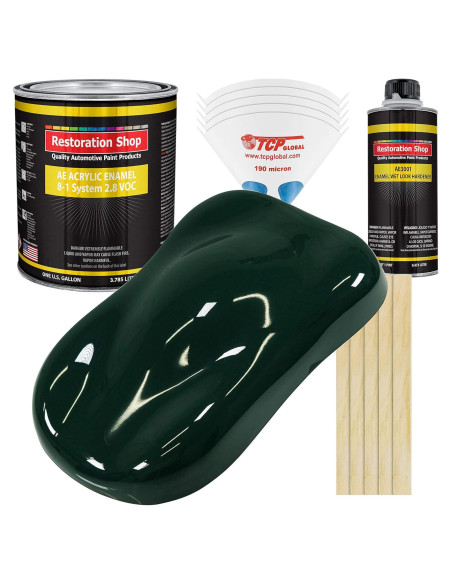Pintura Acrílica Esmalte Restoration Shop 3.785L Verde Británico