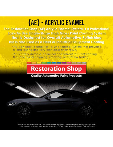 Pintura Acrílica Esmalte Restoration Shop 3.785L Verde Británico