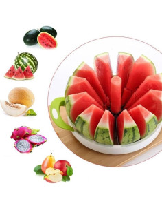 Cortador de Melón Hogar Moderno 12 Rebanadas Acero Inoxidable 2