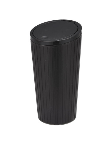 Mini Basurero de Coche AuMoHall Negro Compacto 16.28 cm