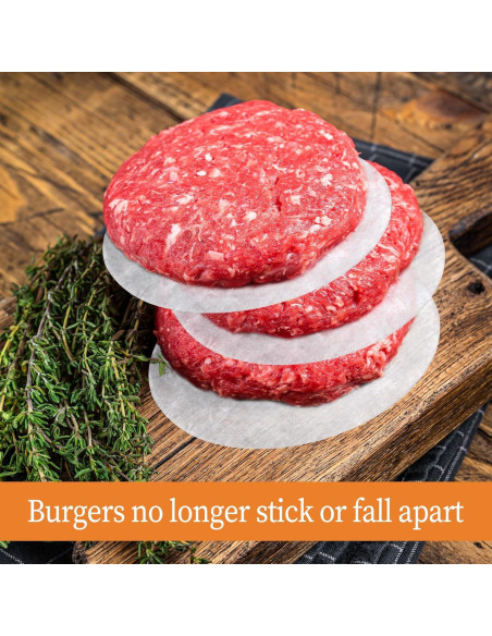 500 Hojas Papel Parchment Antiadherente 13cm Giantree