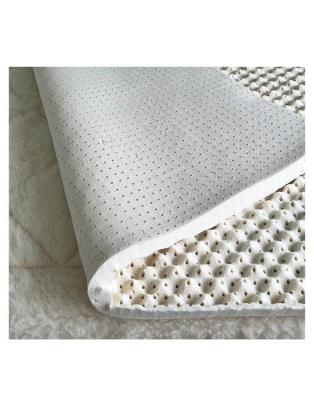 Colchón de Láttex Orgánico Turmerry Doble Suave 3.56 cm