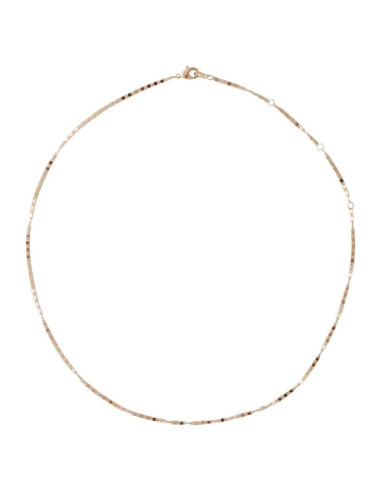 Collar Choker de Cadena HONEYCAT en Baño de Oro 18k y Rodio