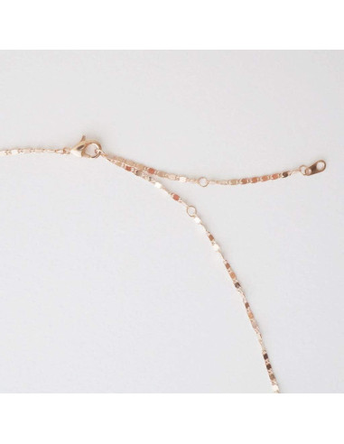 Collar Choker de Cadena HONEYCAT en Baño de Oro 18k y Rodio