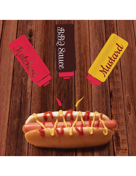 Botella de Basting de Silicona Norpro 8669 388ml Roja