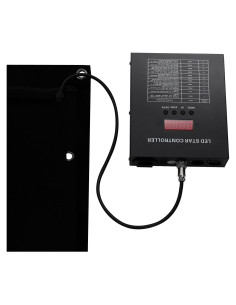 Cortina LED Estrellada 3x3m Terciopelo DMX512 para Eventos