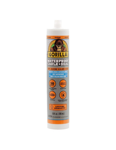 Sellador de Silicona Impermeable Gorilla 300ml Transparente