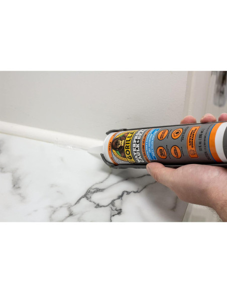 Sellador de Silicona Impermeable Gorilla 300ml Transparente