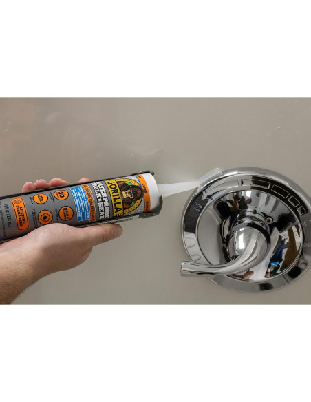 Sellador de Silicona Impermeable Gorilla 300ml Transparente