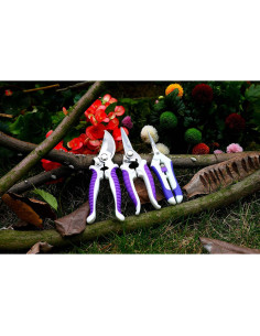 Tijeras de Jardín YANZI Podadora Bypass Acero Inoxidable 3 Pzas 2