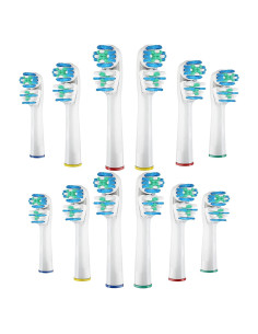 Cabezas de cepillo DeBizz Dual-Clean para Oral-B - 12 piezas