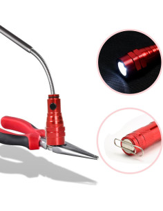 Herramienta de Recogida Magnética Kuchey con Luz LED Roja 2
