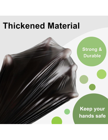 Bolsas de Desechos para Perros Toplive 240 Unidades Negras