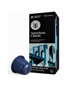 Cápsulas de Espresso CAFÉ BREWKLYN 100 unidades Nespresso Clásico Americano