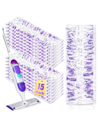 15 Recargas Almohadillas Desechables Mopa PowerMop Fenkabs